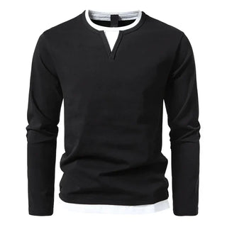 Alwin | Premium Langarmshirt aus gekämmter