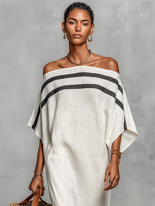 Sophie | Off-Shoulder Maxikleid