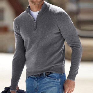 Miguelito | Entspannter Zip-Neck Pullover