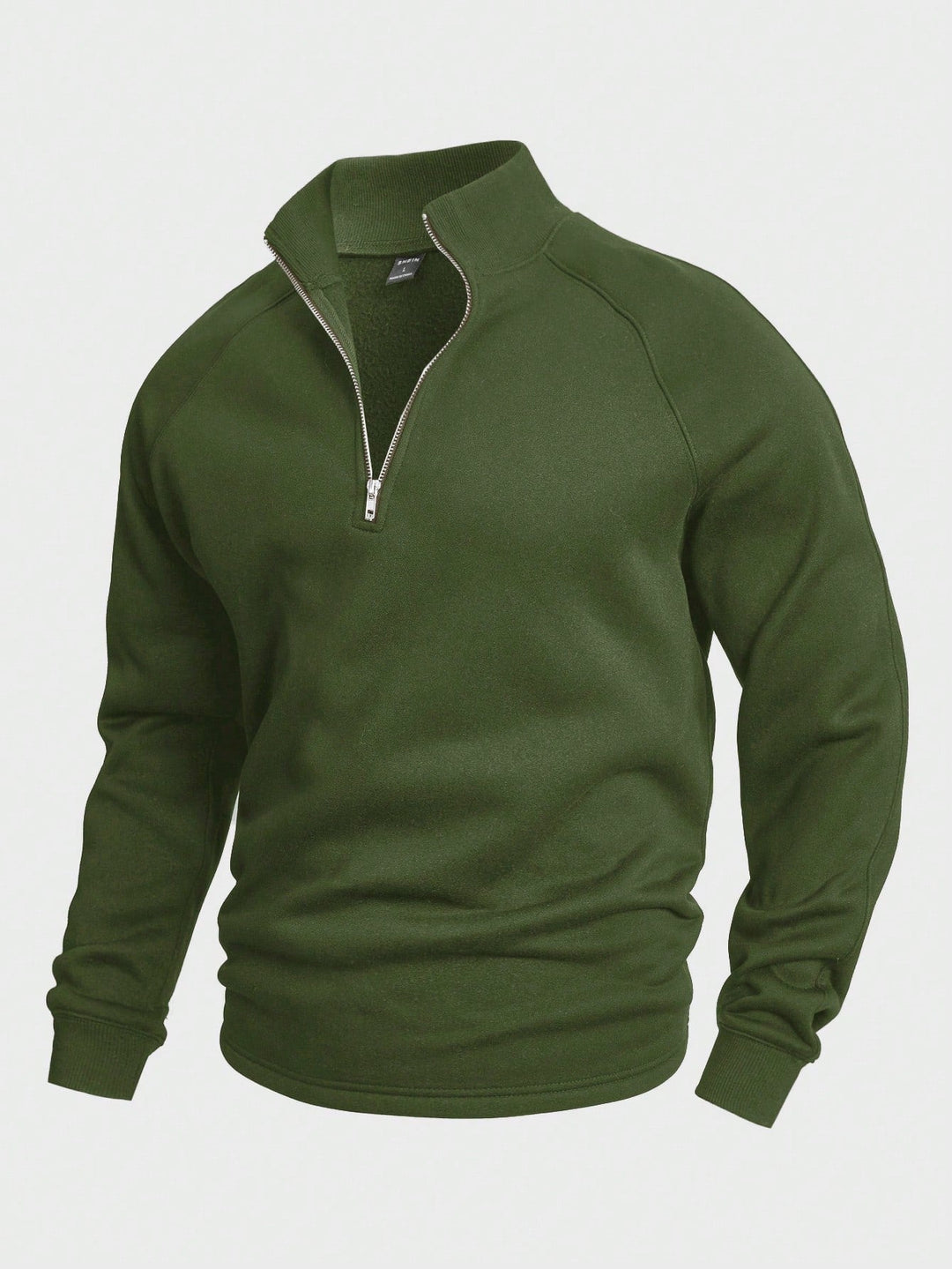 Kelvin | Eleganter Zip-Hochkragenpullover