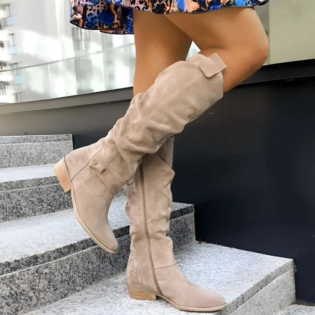 Eva | Premium-Veganlederstiefel