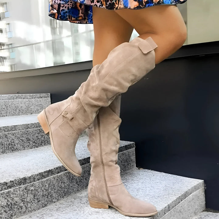 Eva | Premium-Veganlederstiefel