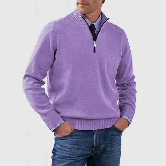 Phalen | Klassischer Halbzip-Pullover für Herren