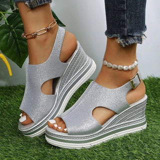 Maeve - Entspannte Keilsandalen
