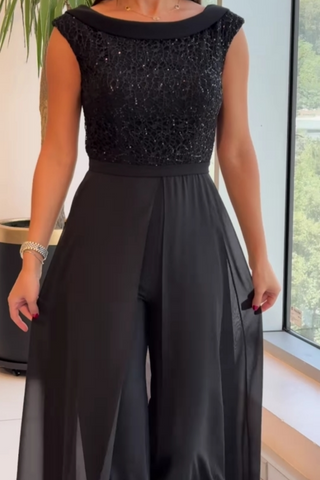 Avalon - Eleganter ärmelloser Jumpsuit