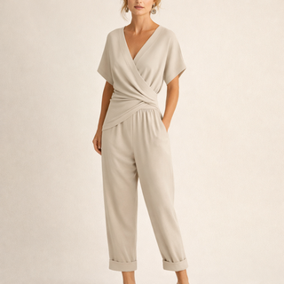 Magda | Eleganter Wickel-Overall