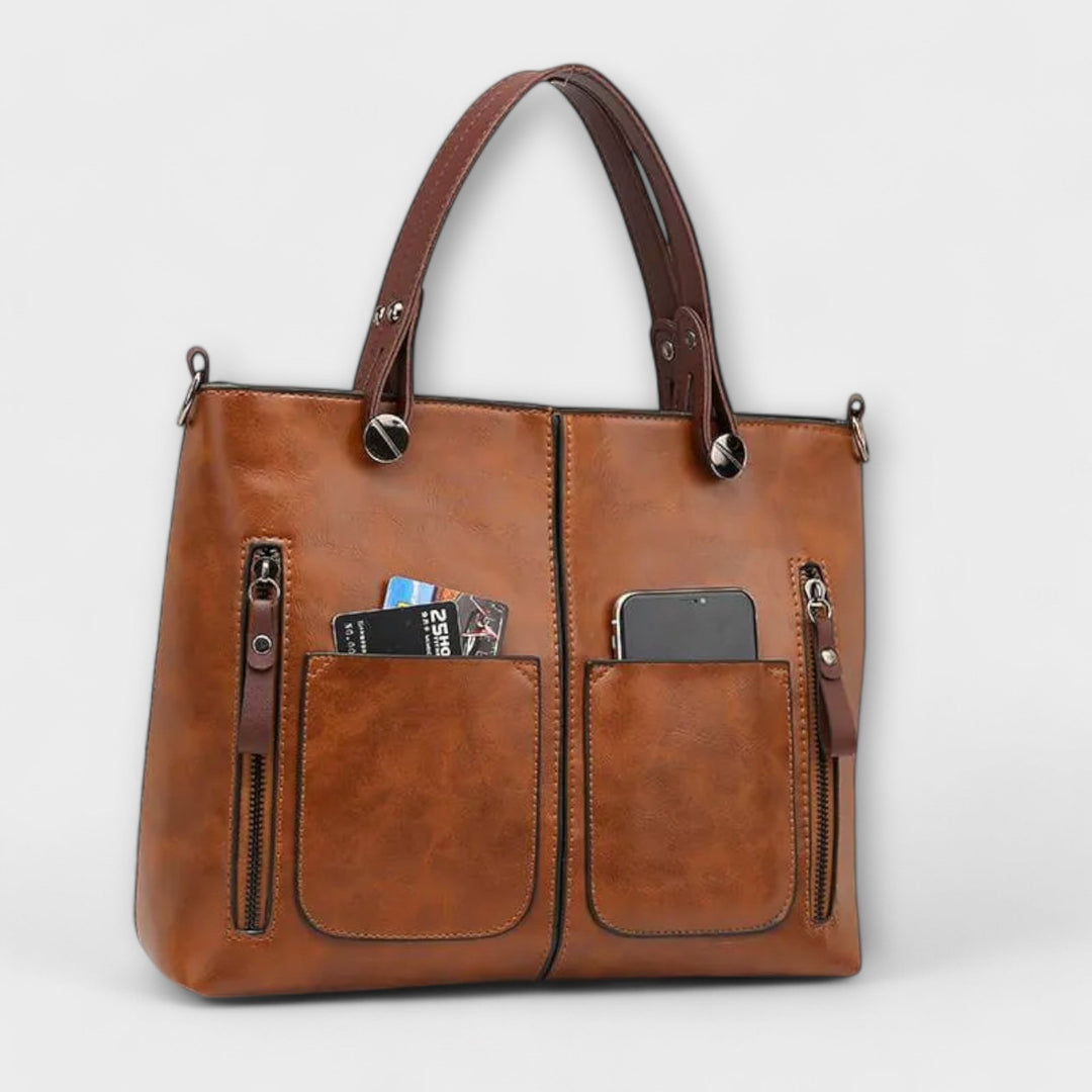 Lora - Elegante Veganleder Tasche