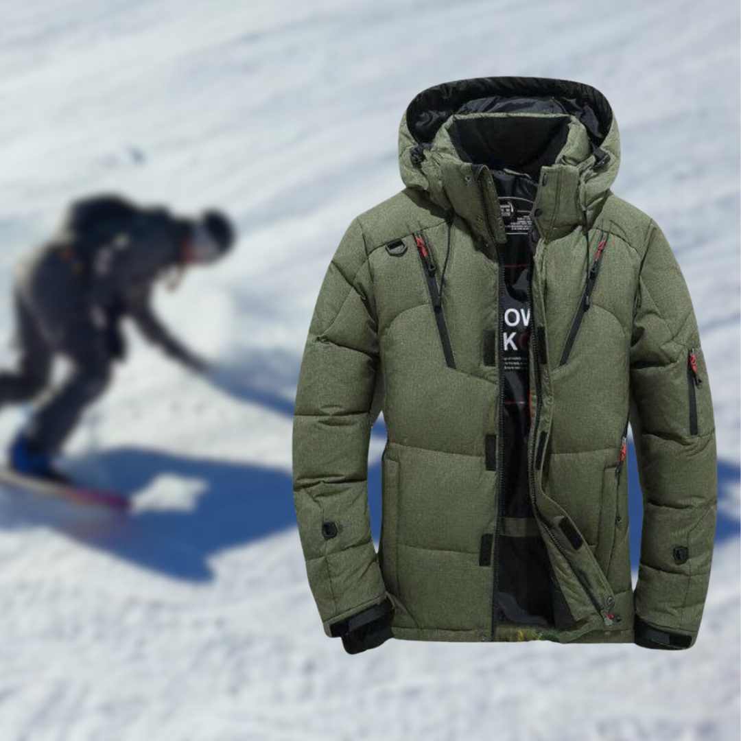 Mark | Kapuzenmantel Pufferjacke