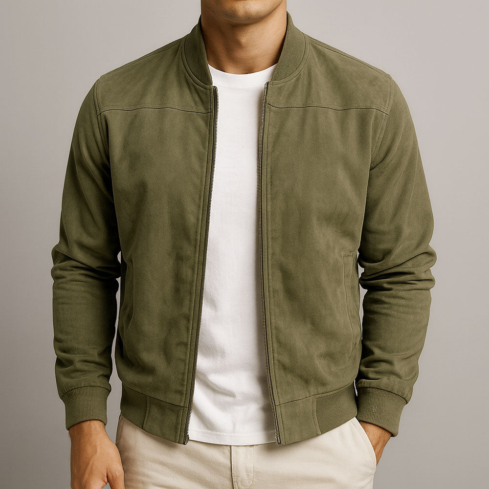 Kaltberg | Vegan-Wildlederjacke für Herren