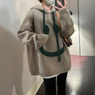 Joy | Hoodie mit lächelndem Gesicht-Design