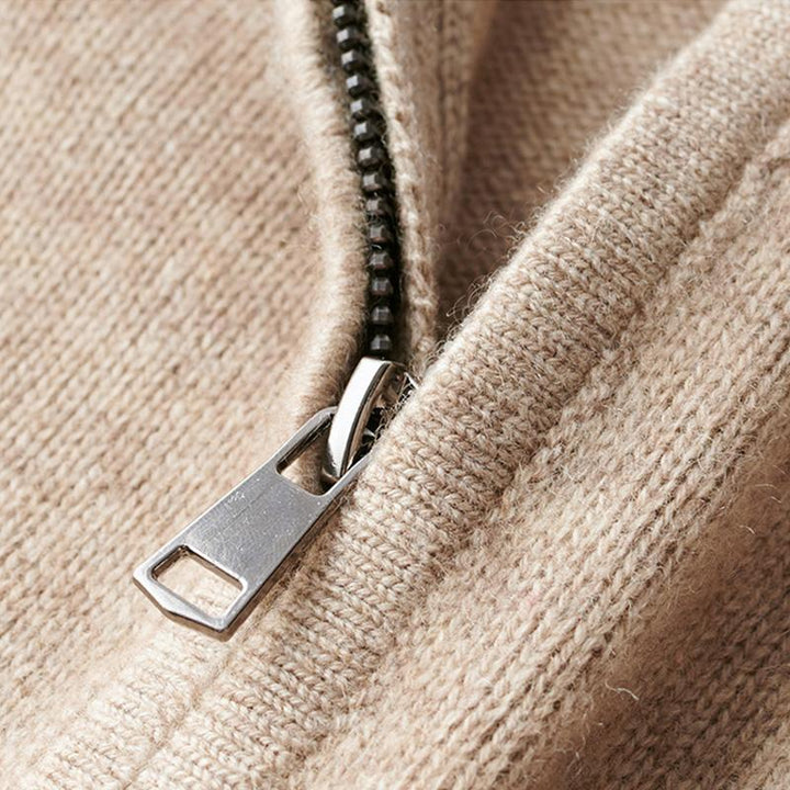 Miguelito | Entspannter Zip-Neck Pullover