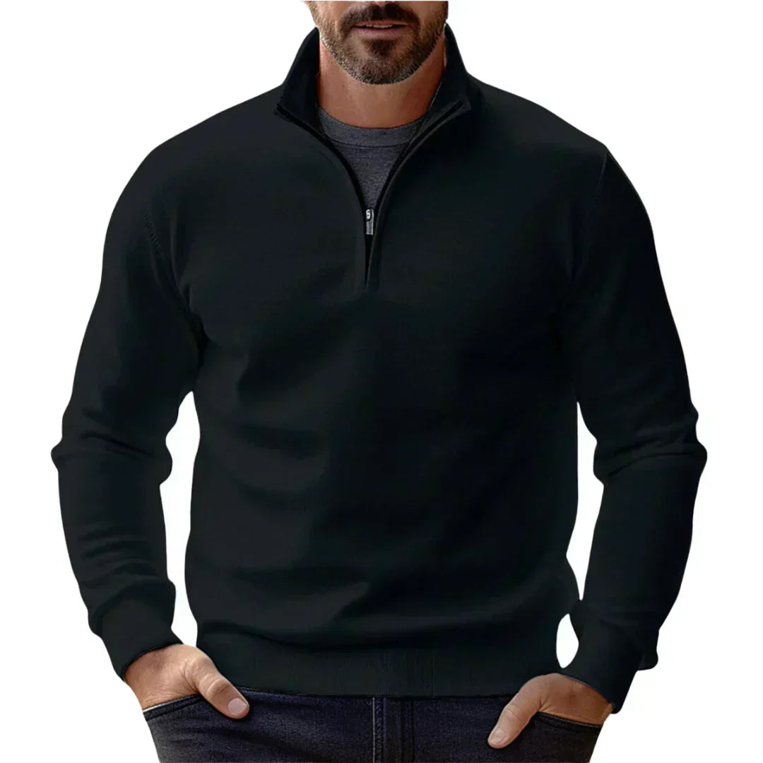 Davis | Komfortabler Zip-Up Pullover