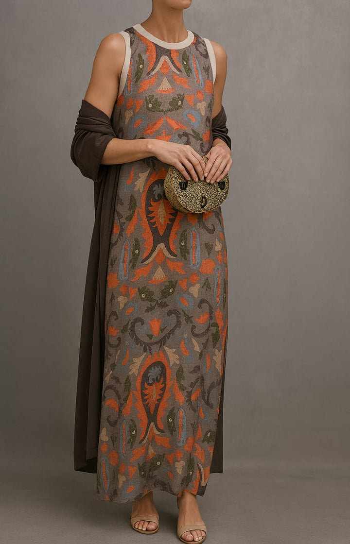 Tiril™| Kleid mit Stola