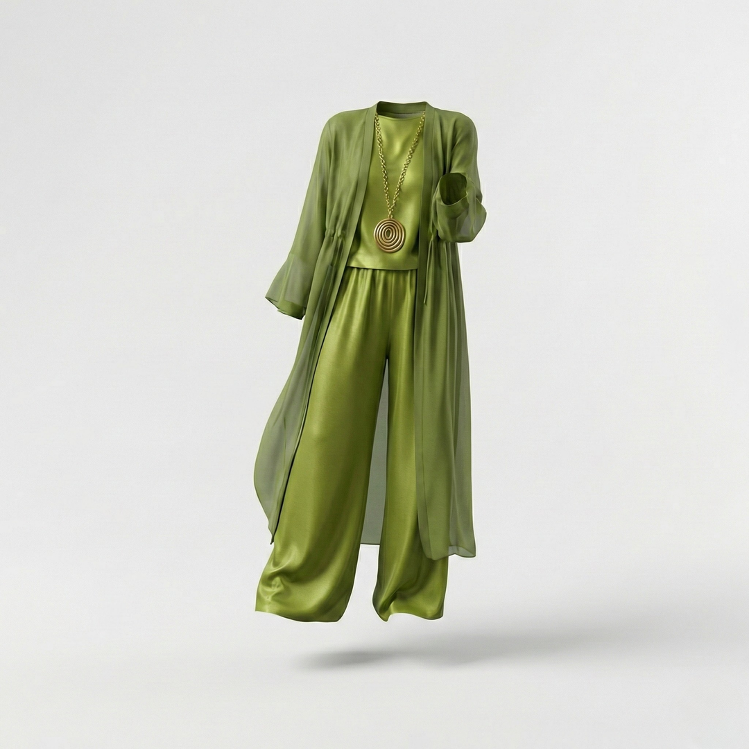 Enid - Elegantes Drei-Teile-Komfort-Set