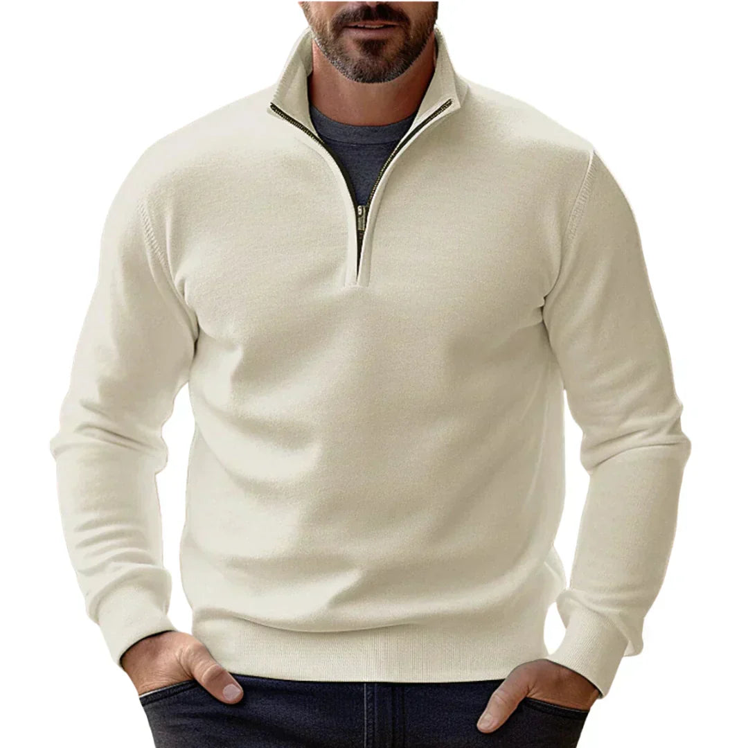 Davis | Komfortabler Zip-Up Pullover