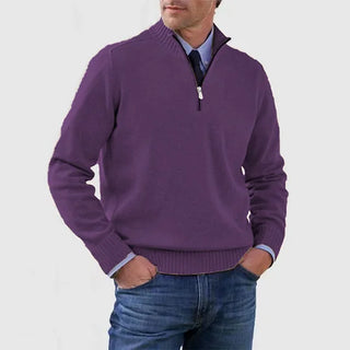 Phalen | Klassischer Halbzip-Pullover für Herren