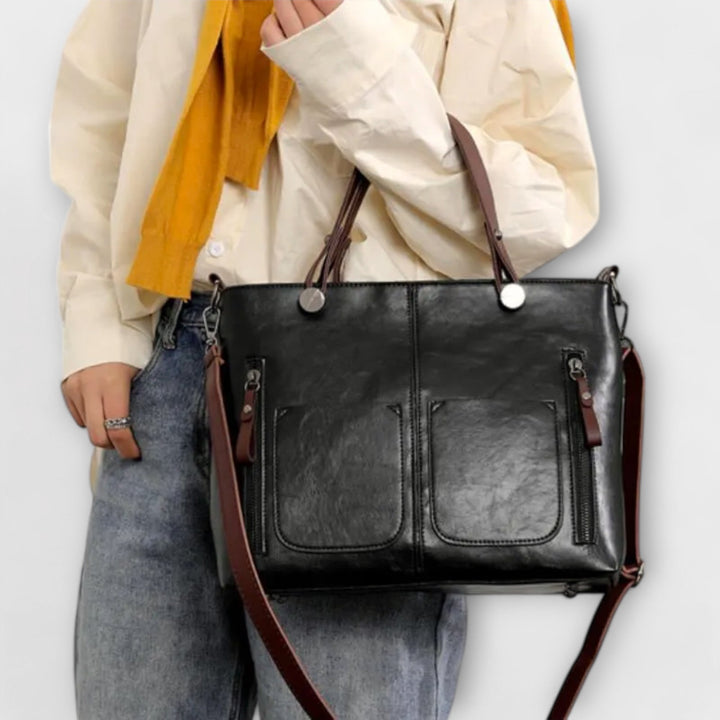 Lora - Elegante Veganleder Tasche