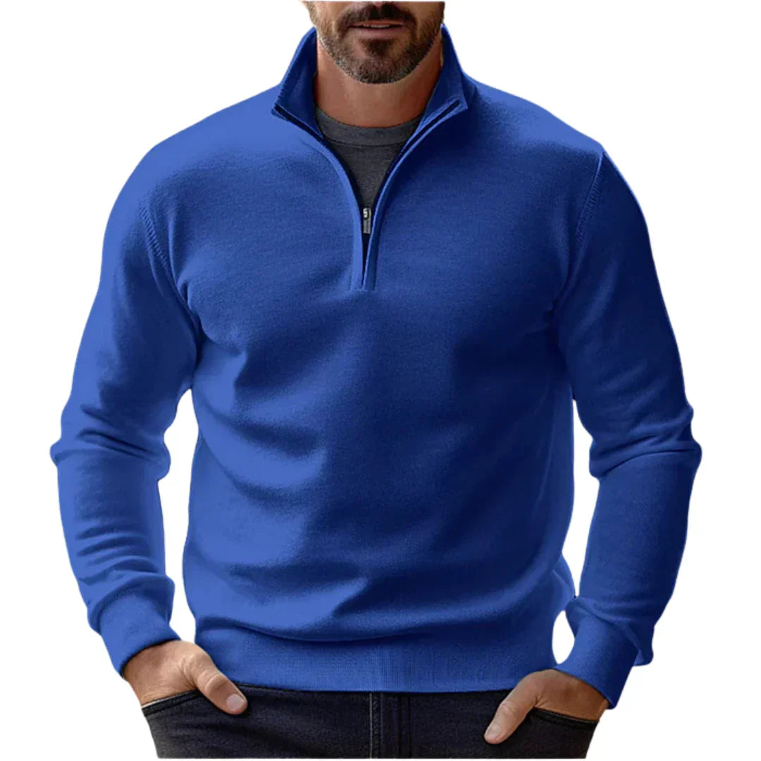 Davis | Komfortabler Zip-Up Pullover
