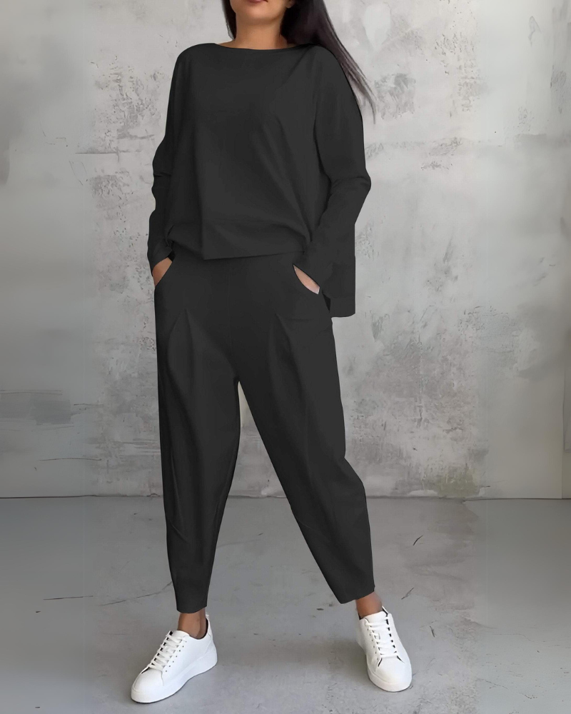 Darlene | Pullover- und Jogginghosen-Set