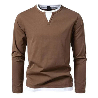 Alwin | Premium Langarmshirt aus gekämmter