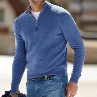 Miguelito | Entspannter Zip-Neck Pullover