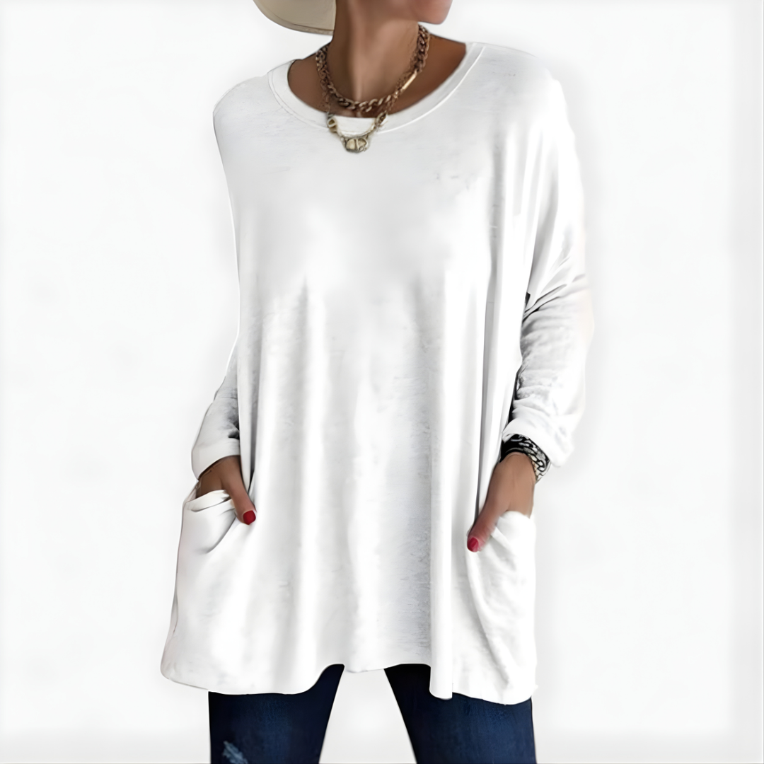 Honoria | Lockere Passform Pullover-Oberteil