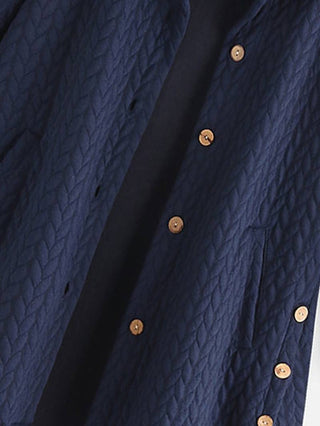 Ivana | Oversized-Mantel mit Kapuze