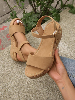 Daniela - Elegante Keilsandalen
