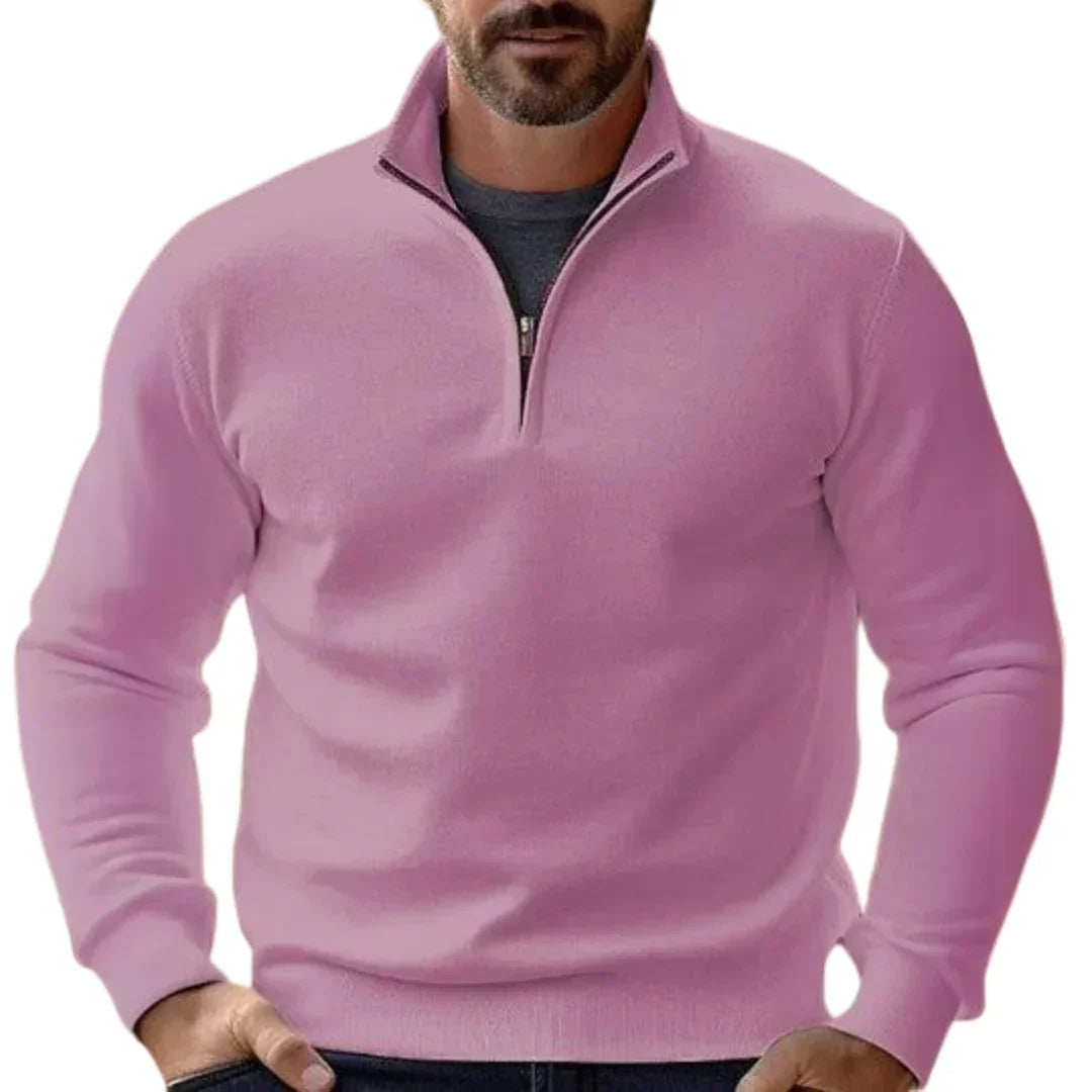 Davis | Komfortabler Zip-Up Pullover
