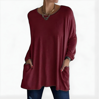 Honoria | Lockere Passform Pullover-Oberteil