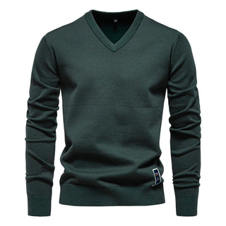 Trystan | Klassischer V-Ausschnitt Pullover - Einfach und Elegant