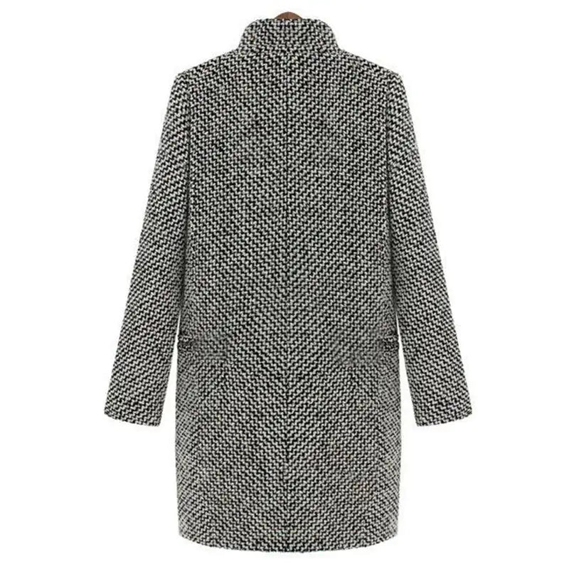 Cheska | Lange Jacke Mantel aus