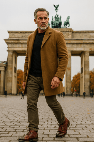 Eric | Premium-Veganleder-Oxford-Stiefel