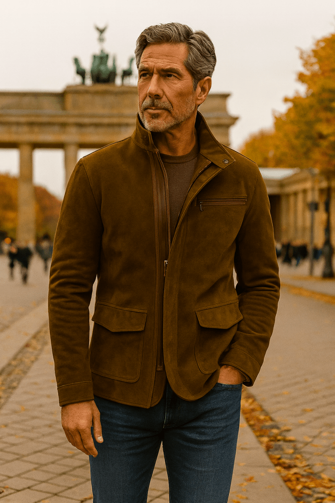 Volker | Vegan Suede Jacket
