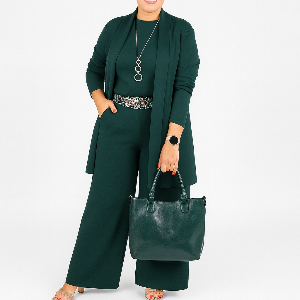 Lucy - Elegantes 3-Teile Stretch-Set