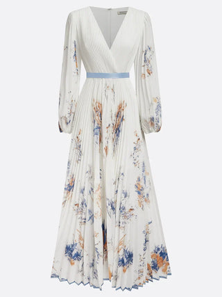 Helston | Elegantes V-Ausschnitt Kleid
