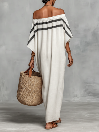 Sophie | Off-Shoulder Maxikleid