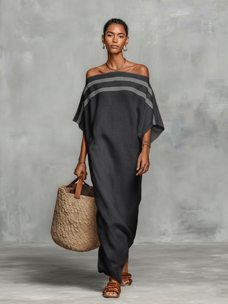 Sophie | Off-Shoulder Maxikleid