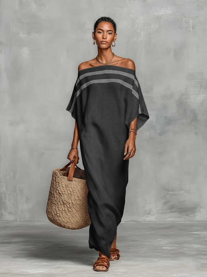Sophie | Off-Shoulder Maxikleid