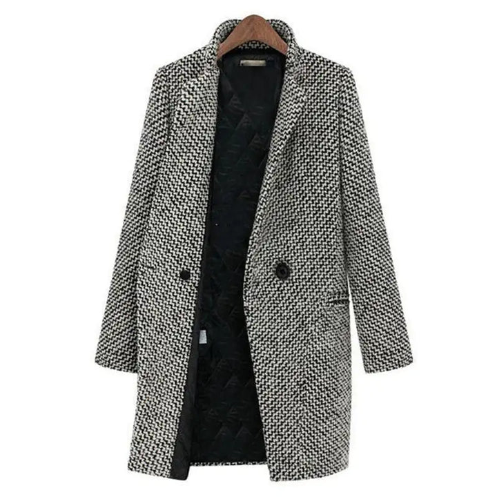 Cheska | Lange Jacke Mantel aus