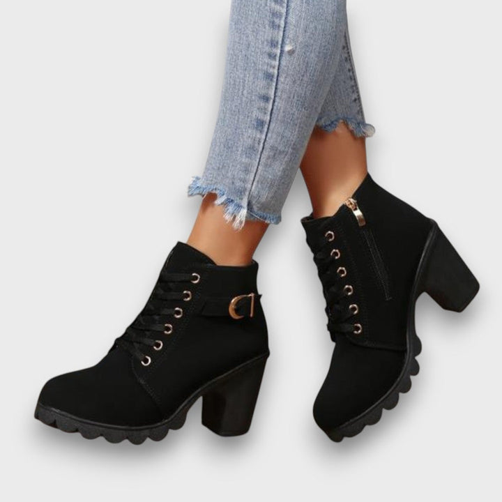 Lorena™| Ankle Boots in Veganlederoptik | Premium Edition