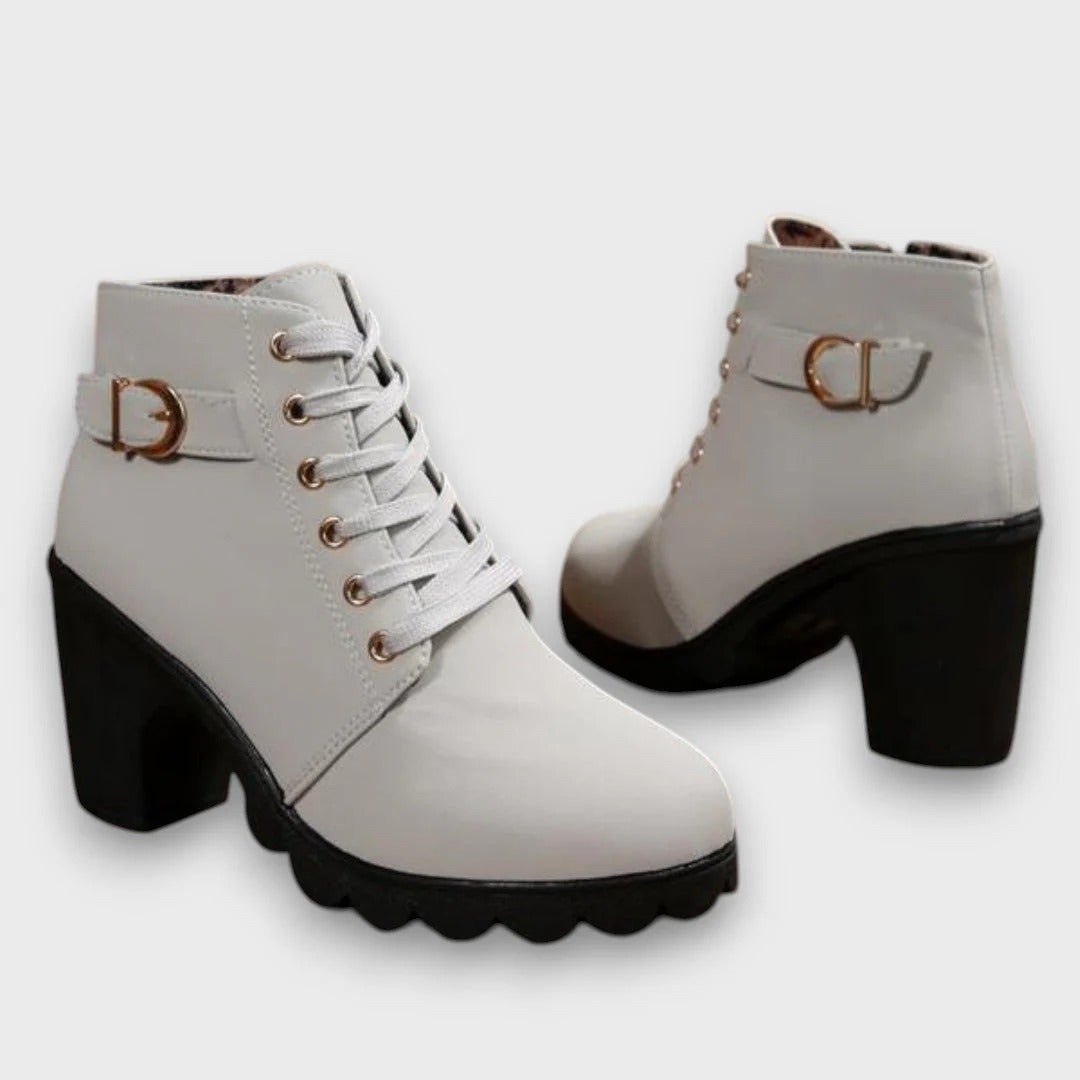 Lorena™| Ankle Boots in Veganlederoptik | Premium Edition