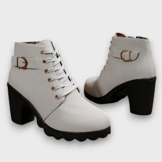 Lorena™| Ankle Boots in Veganlederoptik | Premium Edition
