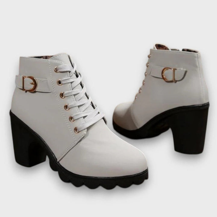 Lorena™| Ankle Boots in Veganlederoptik | Premium Edition