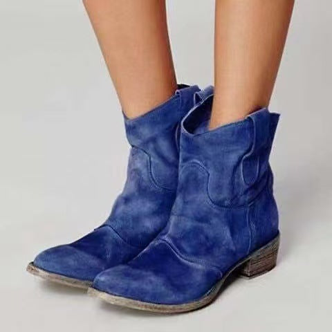 Carlotta | Vegan-Wildleder Stiefeletten