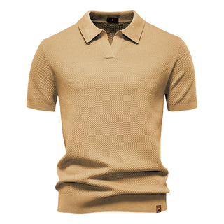 Ulrich - Strukturiertes Polo-Shirt