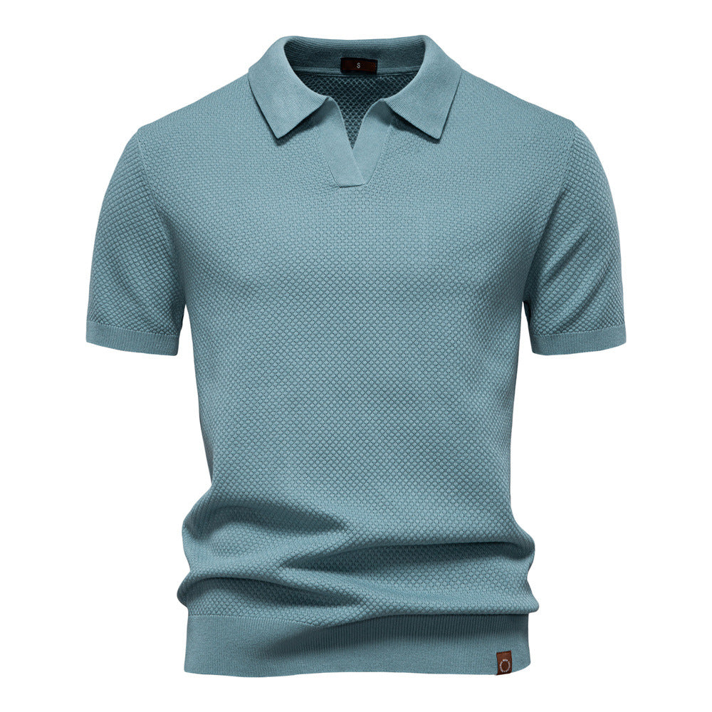 Ulrich - Strukturiertes Polo-Shirt
