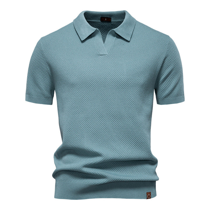 Ulrich - Strukturiertes Polo-Shirt
