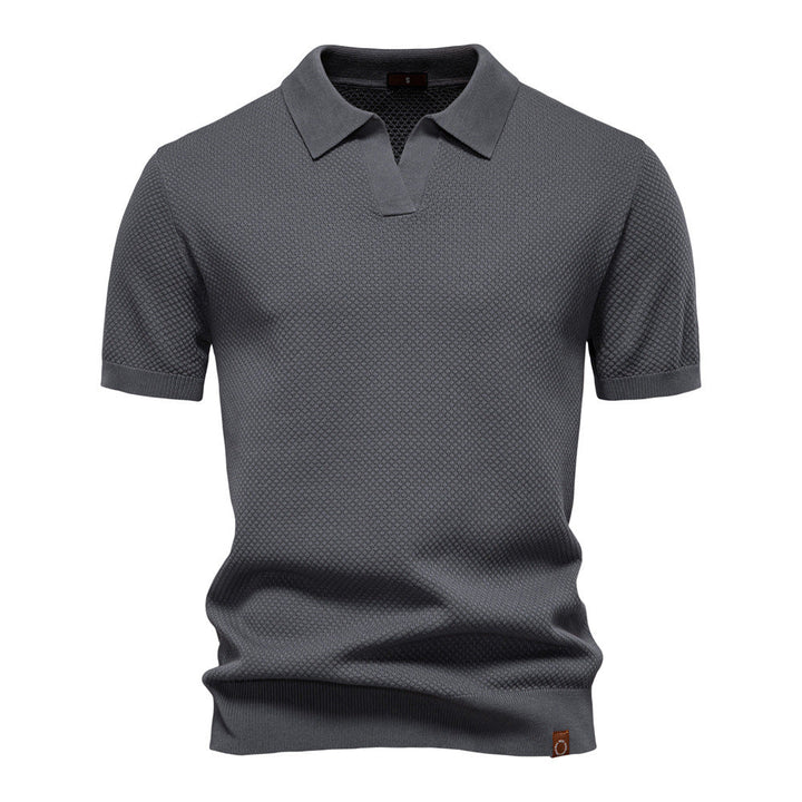 Ulrich - Strukturiertes Polo-Shirt