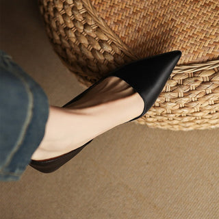 Orlisse Veganleder Kitten Heel Pumps